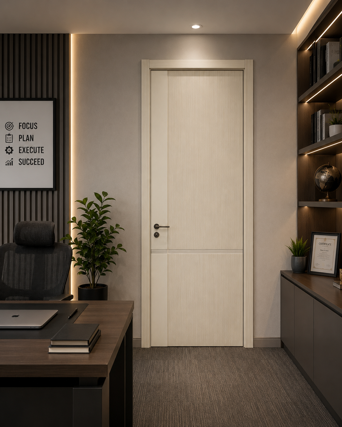 PPH Door installed in a office
